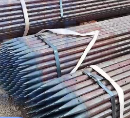 庆阳超前小导管预埋钢管出尖打孔焊倒刺无缝焊管厂